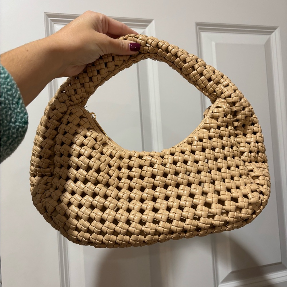 Anthropologie Tan Handbag